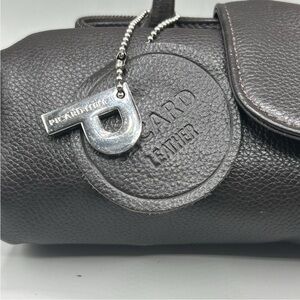 PICARD Pebbled Leather Dk Brown Handbag a Beautiful Vintage Purse Excellent Cond